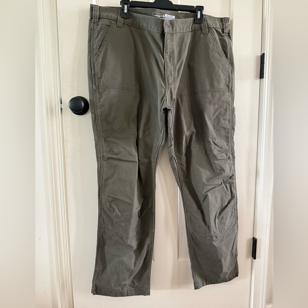 Carhartt Olive Cargo Work Pants
